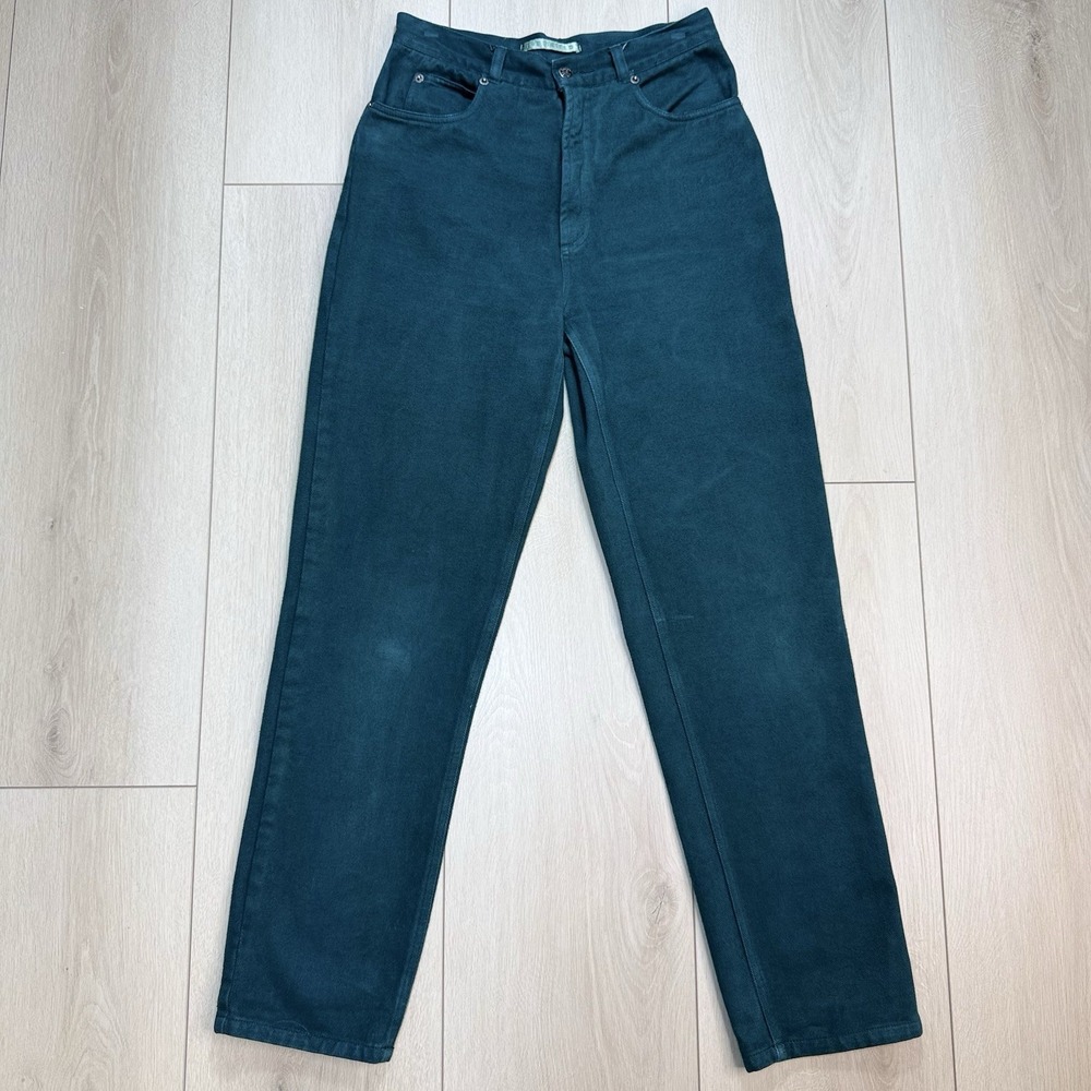 VTG The Limited Jeans Womens 4 Teal High Rise Mom Denim 90s Straight Leg Retro